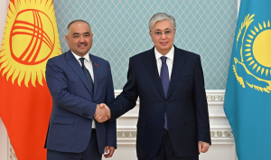 Токаев принял председателя Жогорку Кенеша Кыргызстана