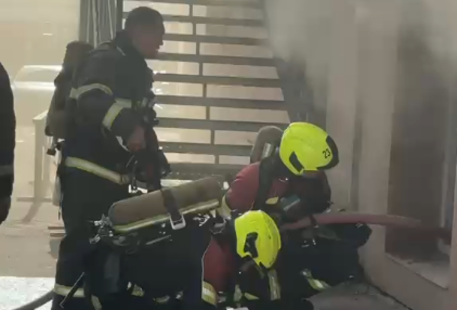 В четырёхэтажном здании в Астане загорелась сауна