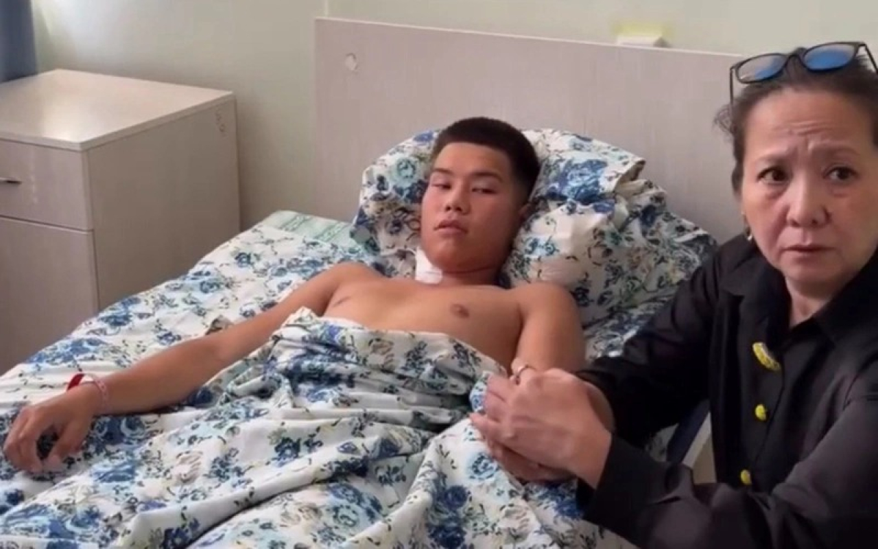 Каспийдегі төтенше жағдайдан кейін құтқарылған әскери қызметші есін жиды