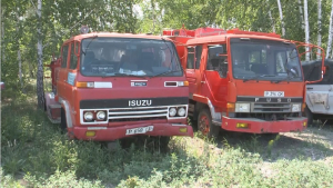 В лесхозах Костанайской области ждут новые пожарные машины