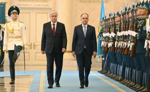 Президент Албании впервые находится с визитом в Казахстане