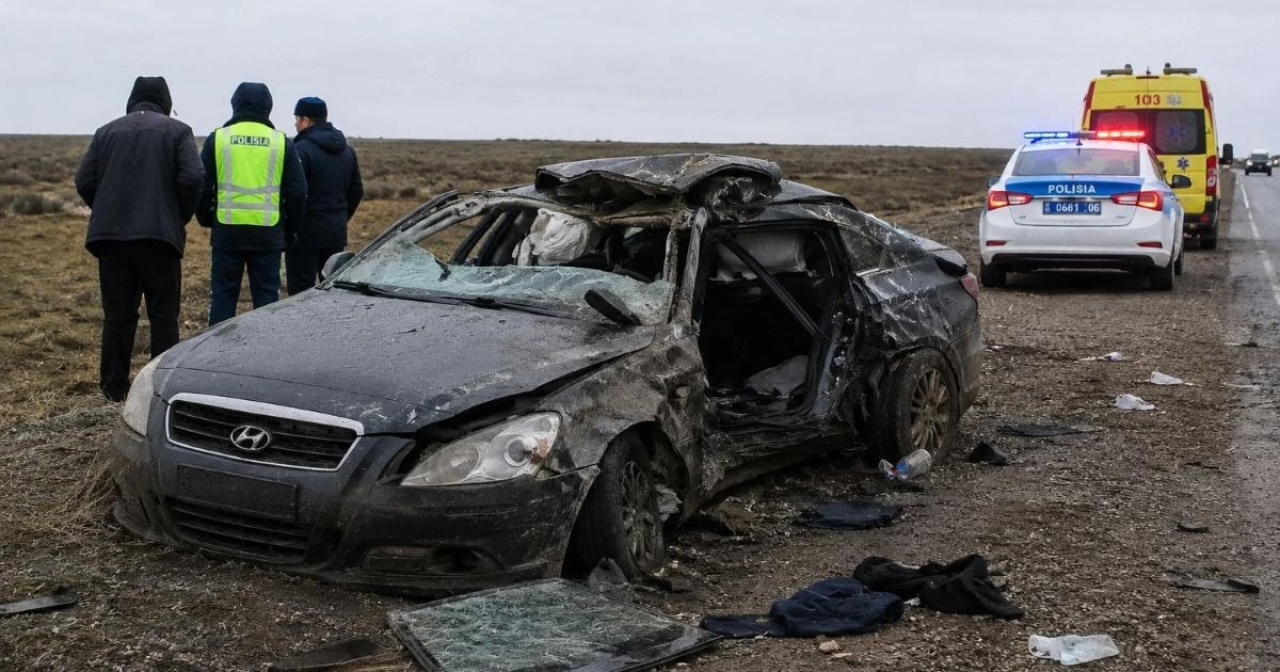 Атырауда болған жол апаты бір отбасының өмірін қиды