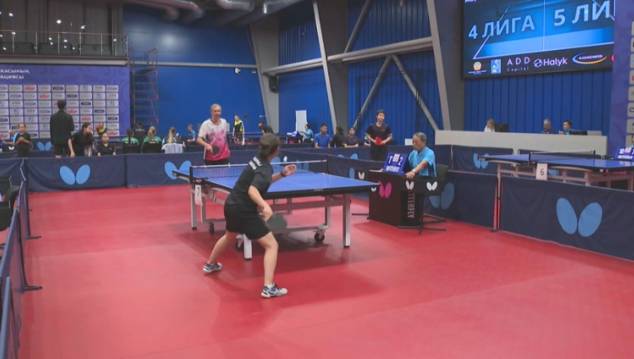 Стартовал второй тур чемпионата Казахстана по настольному теннису