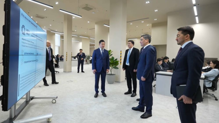 Олжас Бектенов ознакомился с ходом разъяснения Налоговой реформы