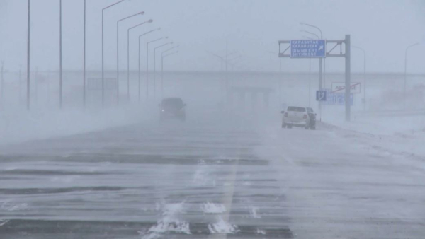 Елімізде дауылды ескерту жарияланды