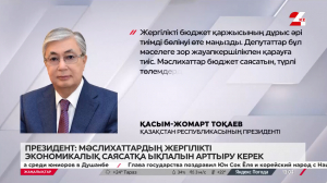 Президент: Мәслихаттардың жергілікті экономикалық саясатқа ықпалын арттыру керек