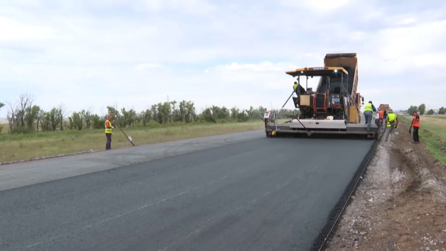 Көкшетау – Зеренді бағытындағы жол жөнделіп жатыр