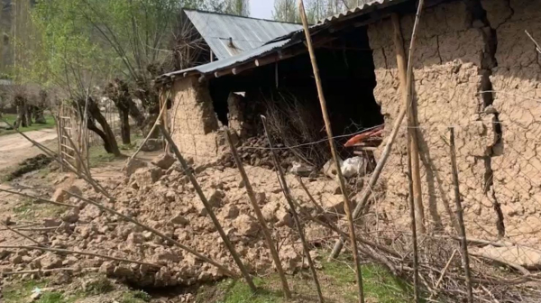 Два землетрясения за день произошло в Таджикистане
