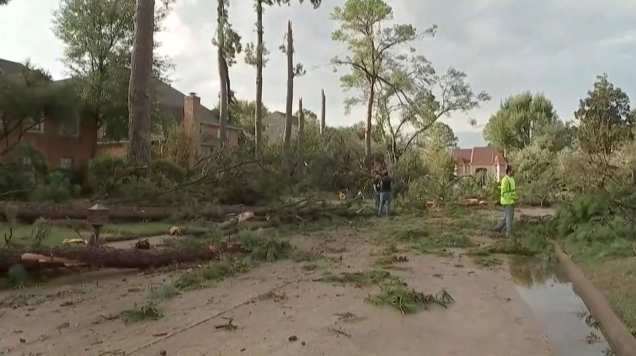 Мощный шторм обрушился на Техас