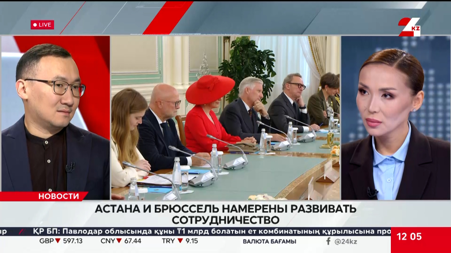 Астана и Брюссель намерены развивать сотрудничество. Ерсултан Жансейтов