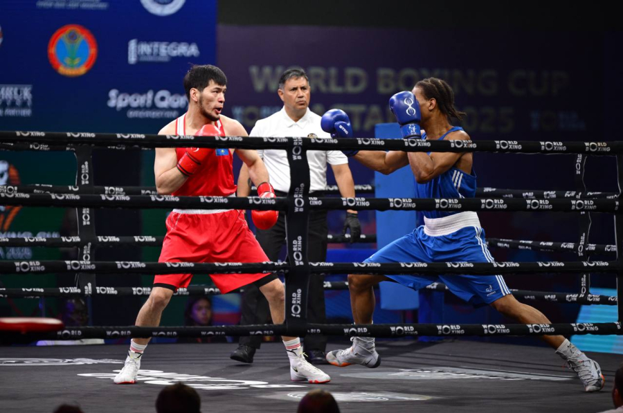 Нұрбек Оралбай Әлем кубогы кезеңінде күміс медальға ие болды