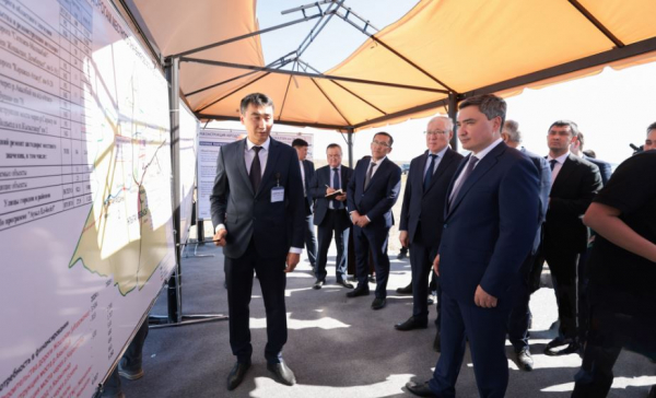 О. Бектенов «Жезқазған – Қызылорда» автожолы құрылысымен танысты