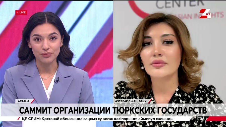 Саммит Организации тюркских государств. Эльмира Талыбзаде