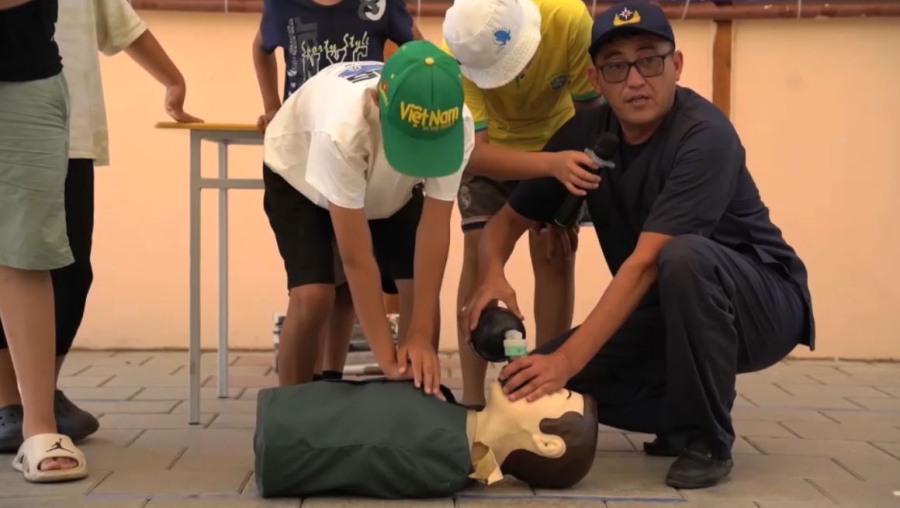 ШҚО-дағы жазғы лагерьлерде оқушыларға қауіпсіздік сабақтары өтті