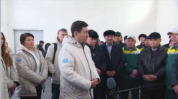 Члены штаба партии Amanat прибыли в Кызылординскую область