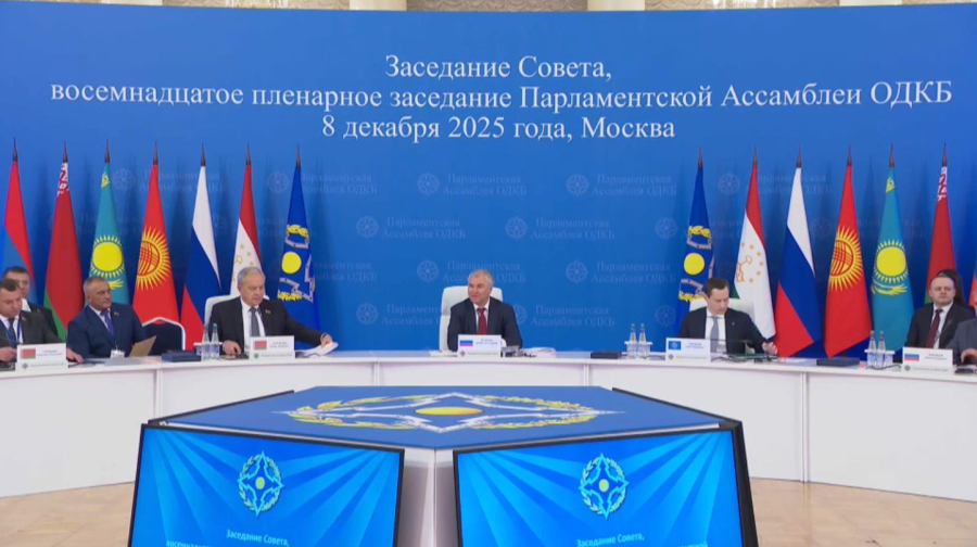 Ерлан Қошанов ҰҚШҰ ПА Кеңесінің бірлескен отырысына қатысты