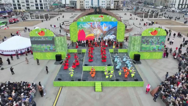 Шетелдіктер Наурыздың тойлануына куә болды