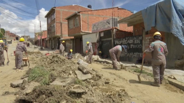 Боливияда лай көшті