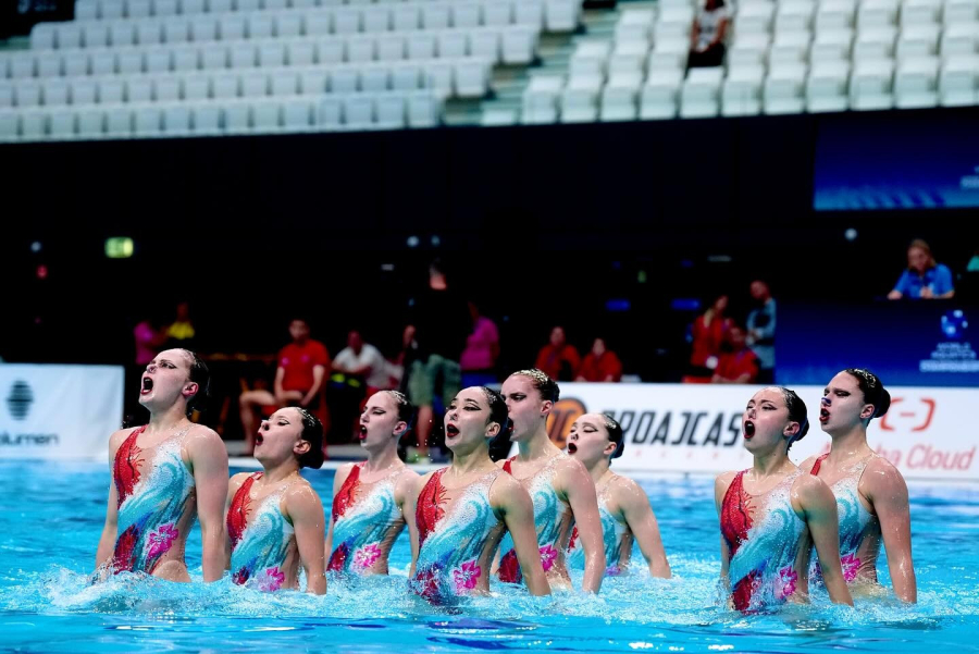 Әртістік жүзу: Қазақстан жасөспірімдер арасындағы әлем чемпионатында төрт медаль жеңіп алды