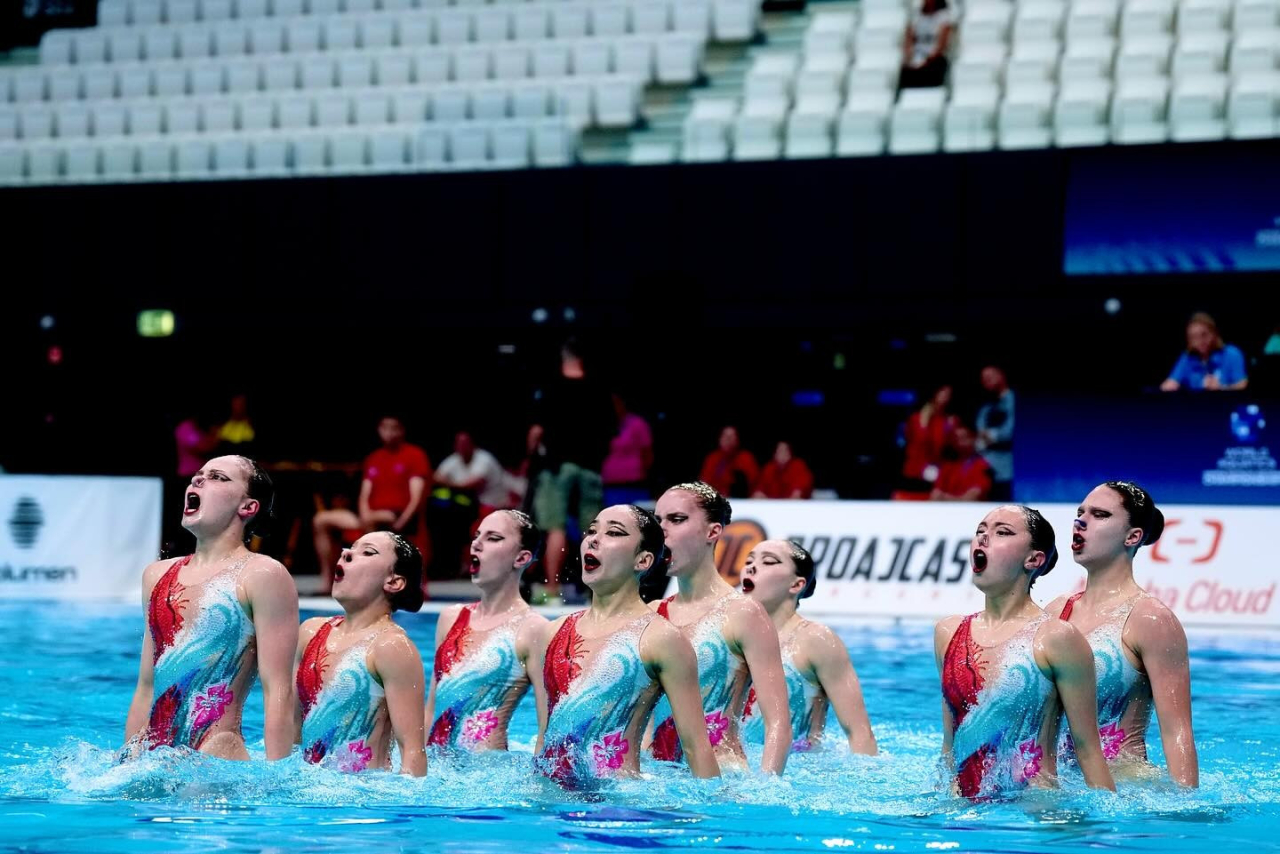 Әртістік жүзу: Қазақстан жасөспірімдер арасындағы әлем чемпионатында төрт медаль жеңіп алды