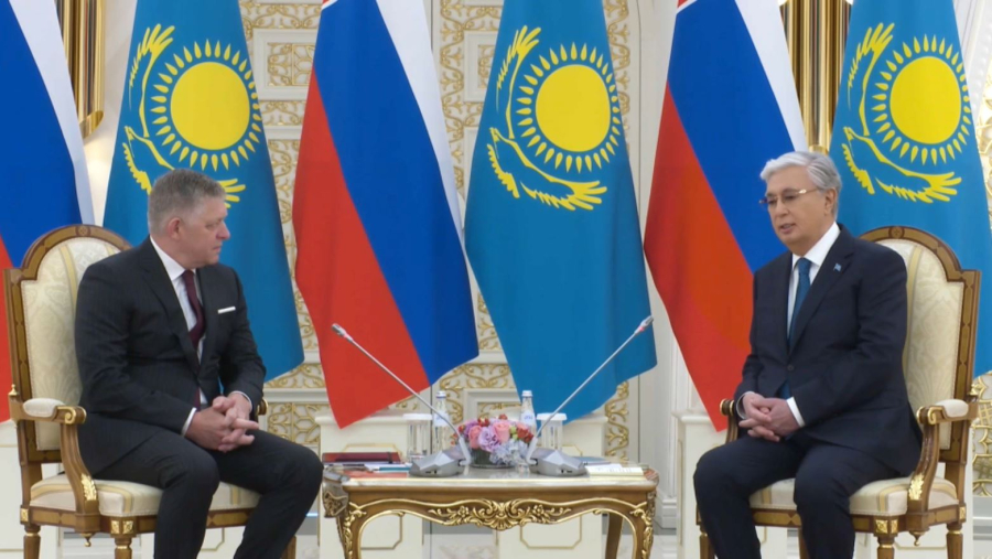 Қ. Тоқаев Словакия премьер-министрімен келіссөз жүргізді