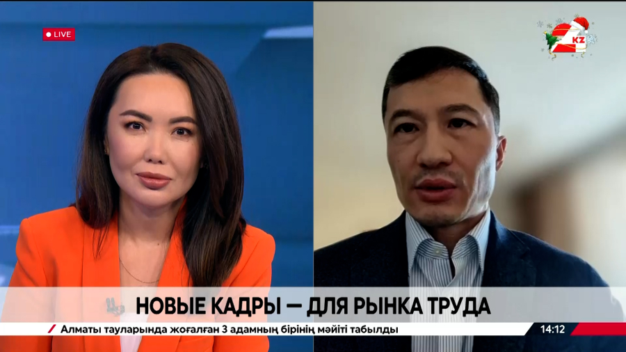 Новые кадры — для рынка труда. Олжас Сакенов