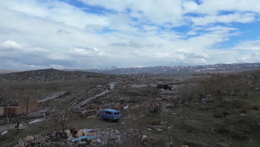 Өскеменде заңсыз қоқыс үйінділері көбейді