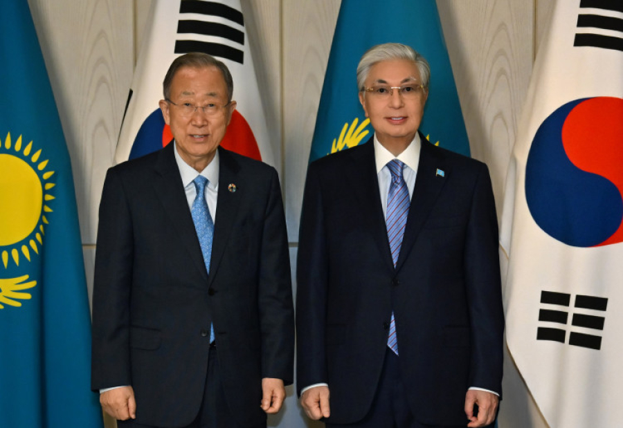 Head of State Receives Former UN Secretary-General Ban Ki-moon