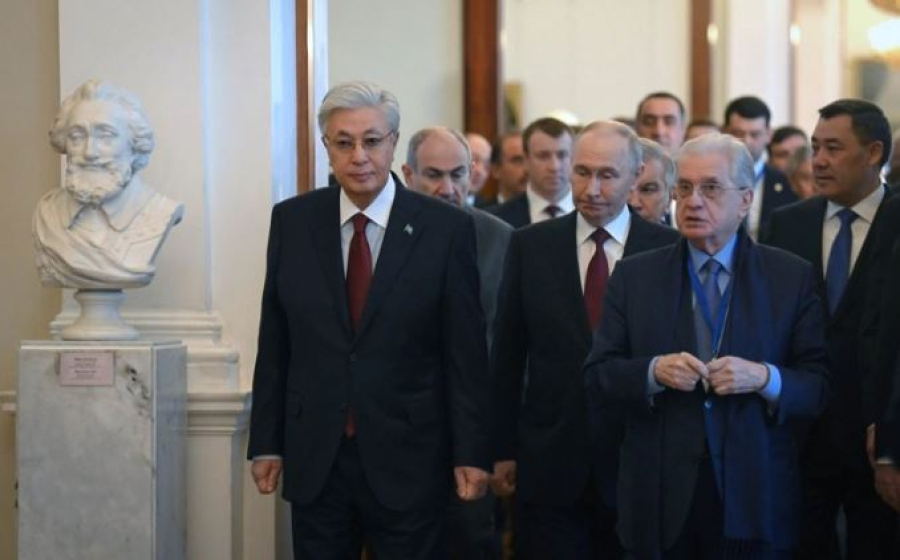 Қасым-Жомарт Тоқаев пен ТМД басшылары Эрмитажды аралады