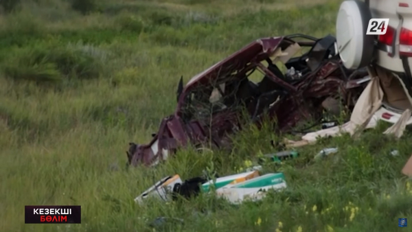 Екі адам қаза тапты: Қостанай облысында жантүршігерлік жол апаты болды | Кезекші бөлім