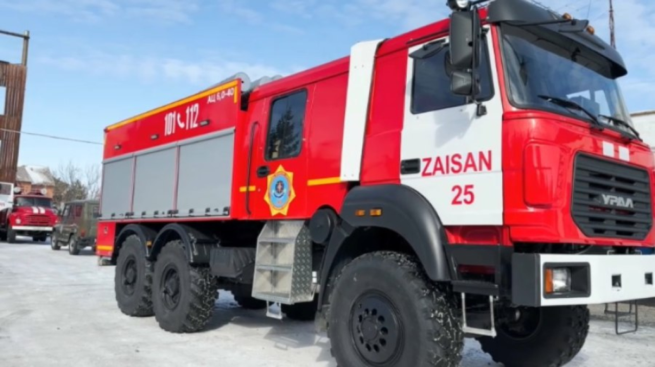 40 га сухой травы уничтожил пожар в Акмолинской области