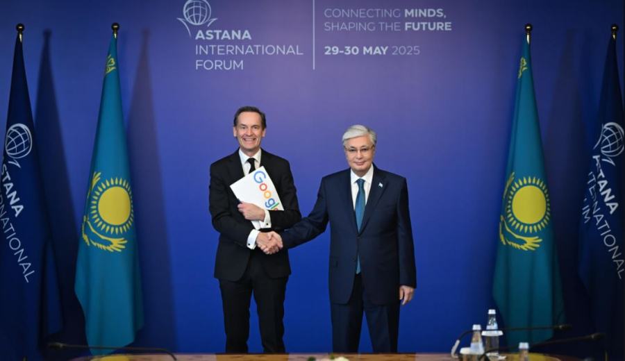 Қ. Тоқаев Google-дың Орталық және Шығыс Еуропа бойынша вице-президентін қабылдады