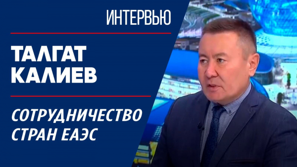 Сотрудничество стран ЕАЭС. Талгат Калиев