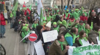 20 тыс. человек вышли на акцию протеста в Брюсселе