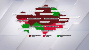 Девять регионов Казахстана в зоне высокого риска подтоплений