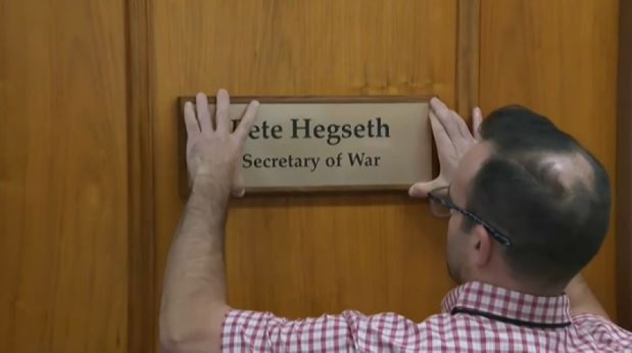 Трамп переименовал Пентагон в Минвойны