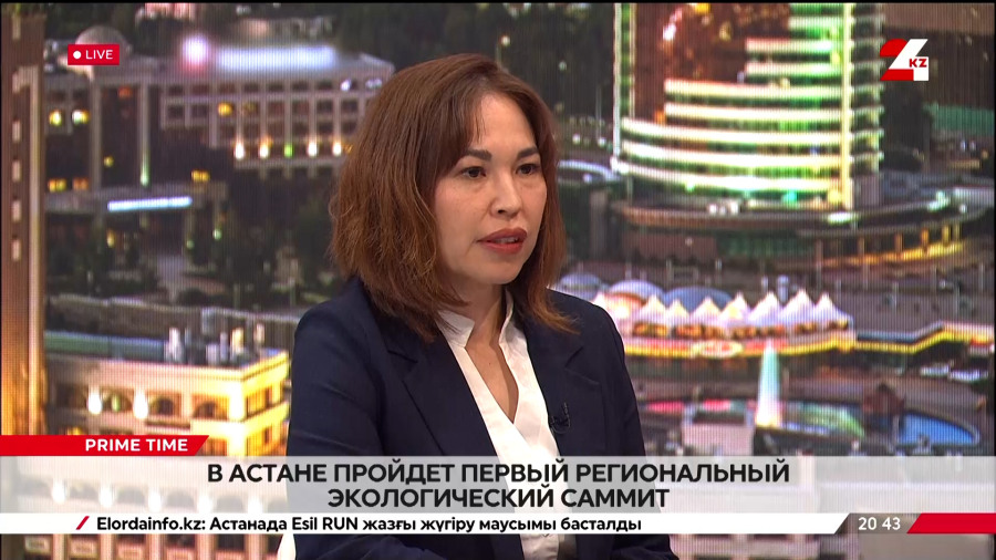 В Астане пройдет первый региональный экологический саммит. Айман Есекина