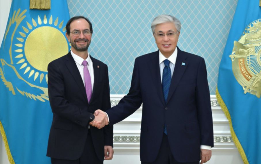 Мемлекет басшысы Халықаралық стандарттау ұйымының Бас хатшысын қабылдады