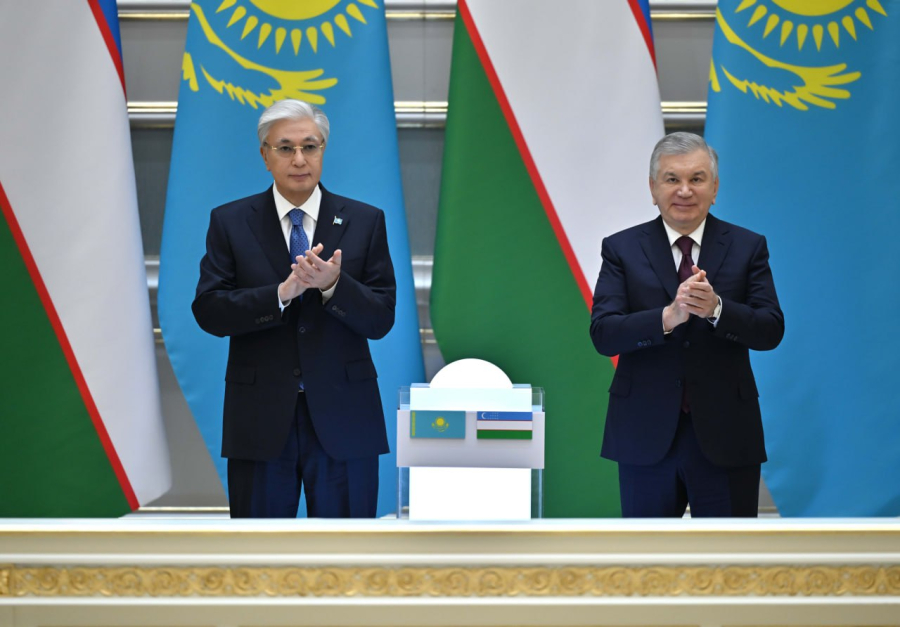 Қазақстан мен Өзбекстан президенттері бірлескен жобаларды іске қосты