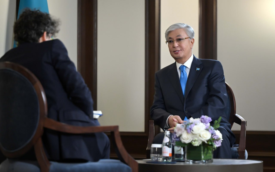 Токаев дал интервью The Washington Post и The New York Times