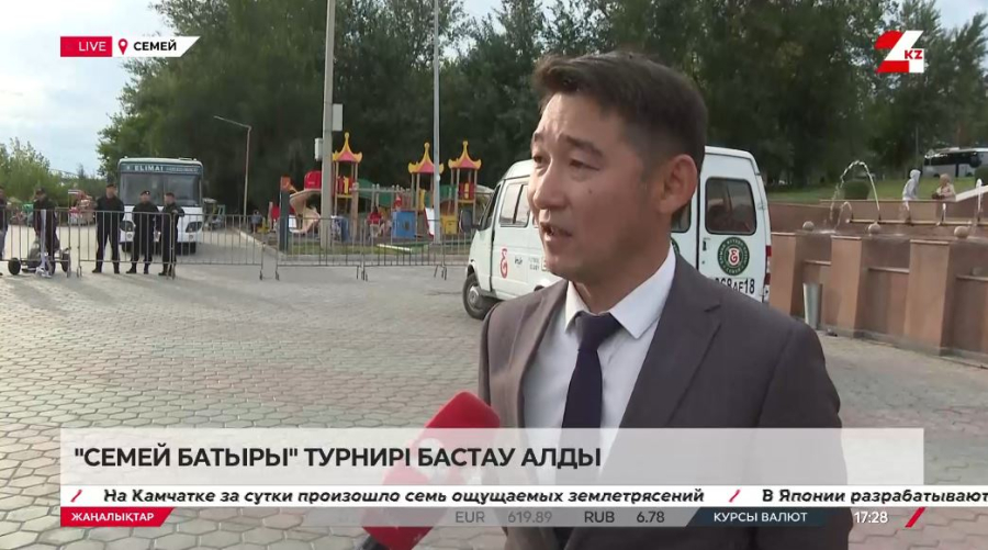 Семейде күш пен қайсарлықты сынайтын  «Семей батыры» турнирі өтуде. LIFE