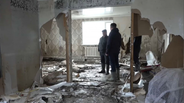 Қызылжар ауданында тасқыннан келген шығын есептеліп жатыр