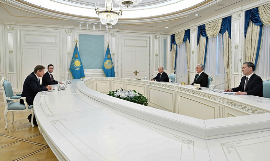 Токаев принял исполнительного сопредседателя совета директоров Ivanhoe Mines