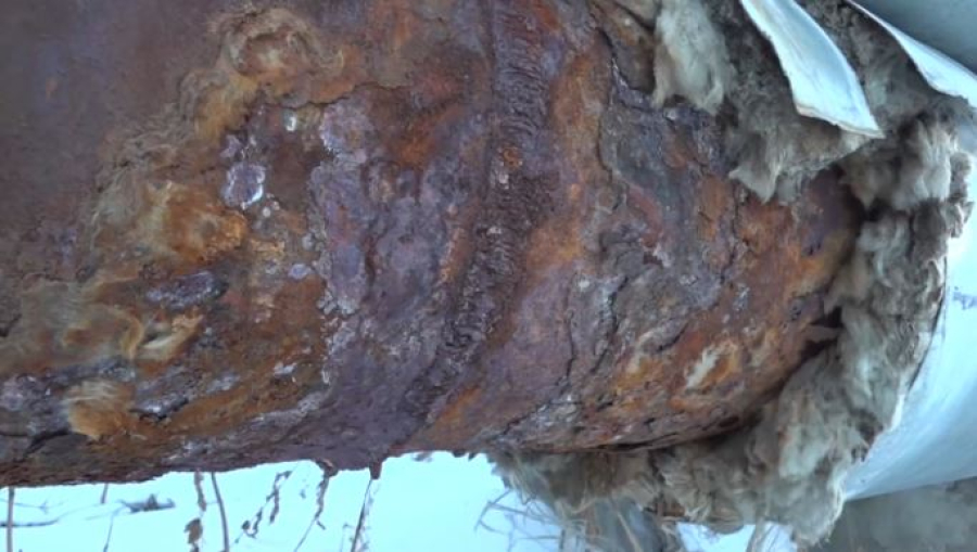 Аварию на теплотрассе устранили в Темиртау