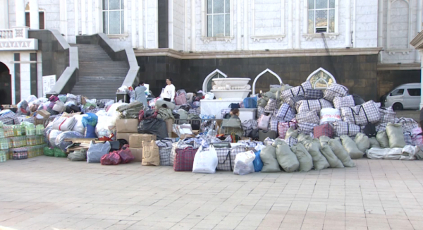 Елорда тұрғындары су басқан аймақтарға гуманитарлық көмек жіберді