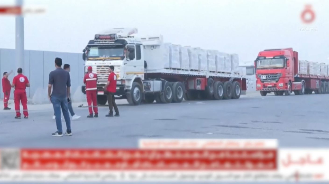 Гуманитарная помощь из Египта прибыла в Газу