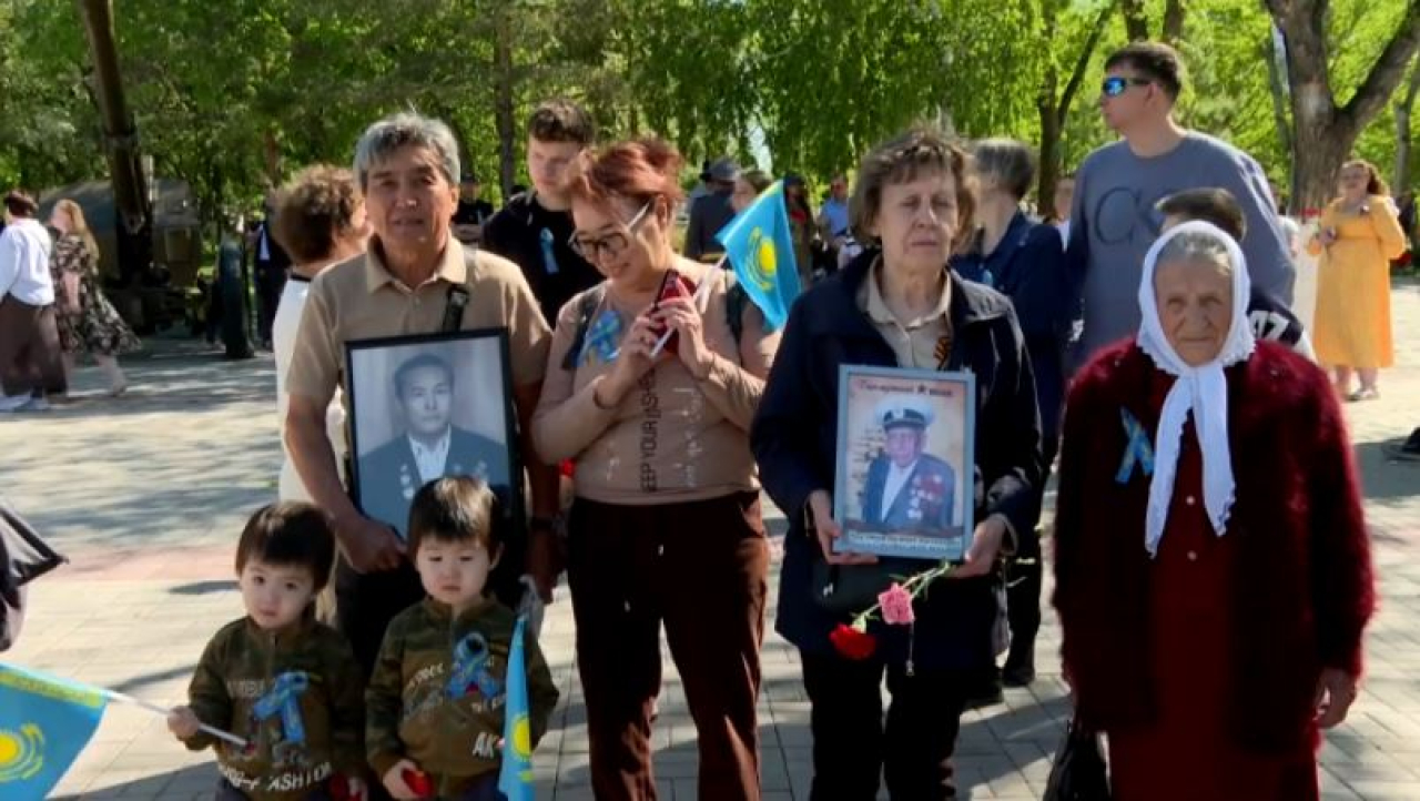 Ветеранов поздравили с Днём Победы в Карагандинской области