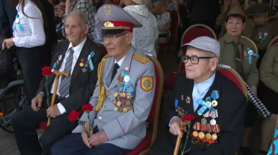 Память участников войны почтили в Алматы