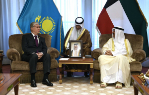 Президент провел встречу с Наследным принцем Кувейта