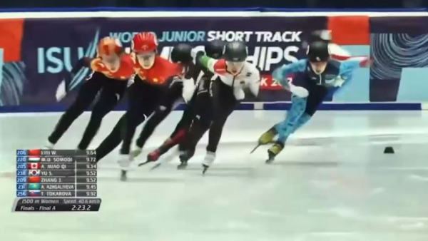 Казахстанка завоевала историческую медаль чемпионата мира по шорт-треку